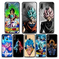 son goku anime for huawei mate 10 20 lite 40 pro cases soft back cover super saiya phone case for huawei y6 y7 y9 2019 y8s coque