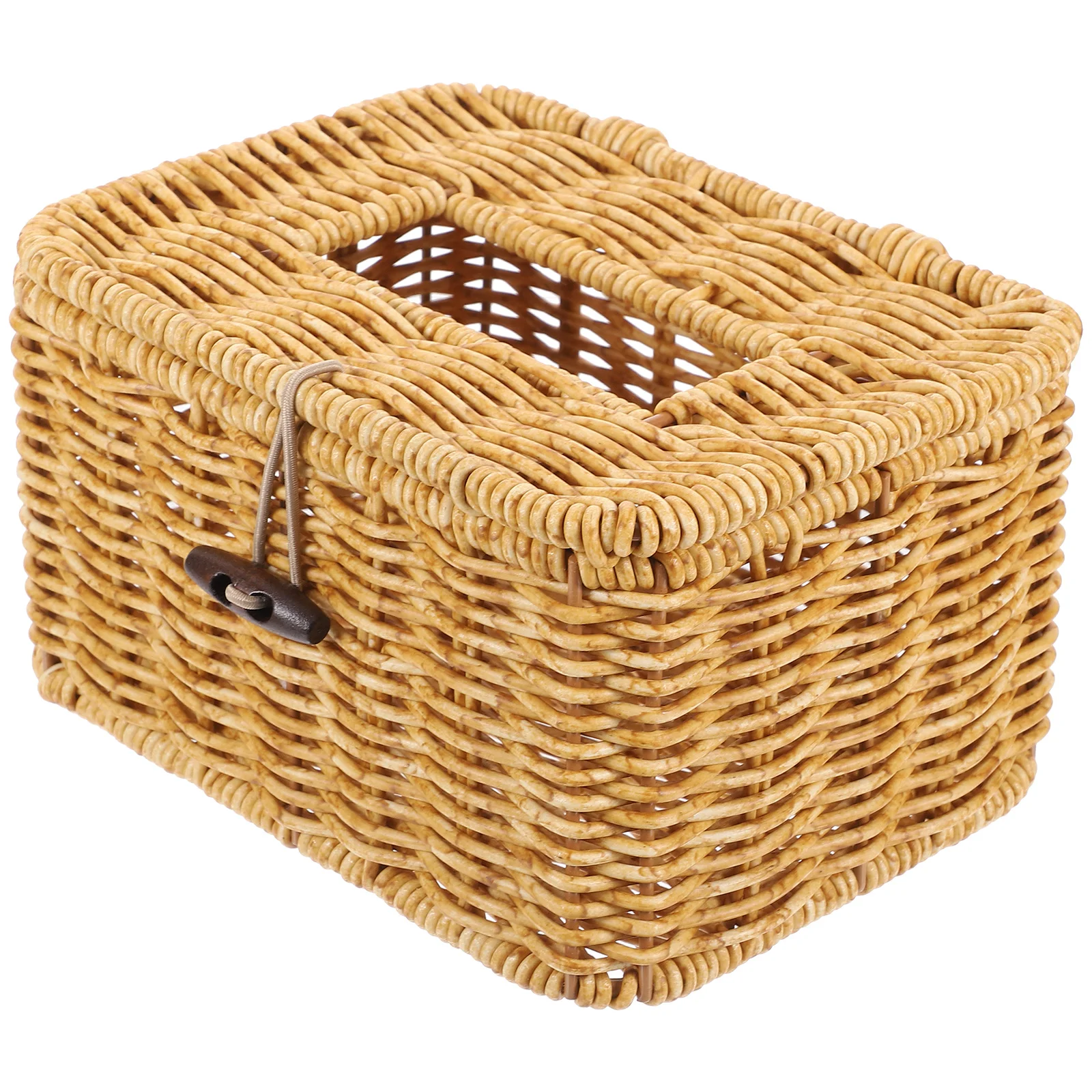 

Other Storage Baskets Rattan Tissue Box Office Paper Napkins Pp Household Holder