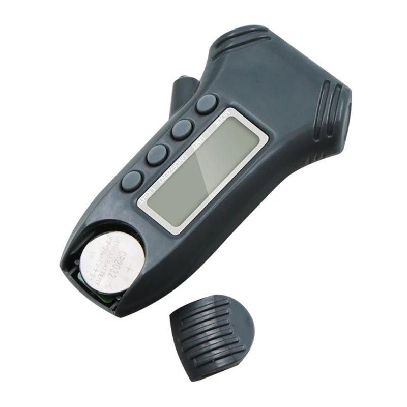 

Digital Tyre Pressure & Tread Depth Gauge Portable Tire Pressure Gauge with Flashlight 4 Units- LCD Display for Home