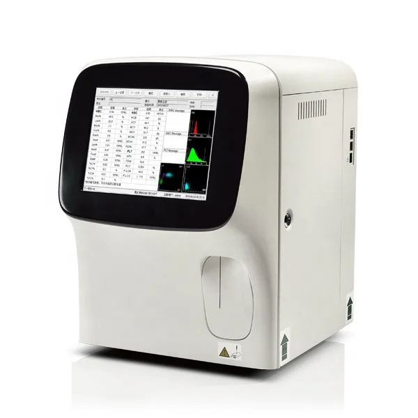 

Lab Equipment 5 Part Full Automatic Hematology Analyzer Touch Screen Blood Corpuscle Analyzer CBC Test Machine Price with CE
