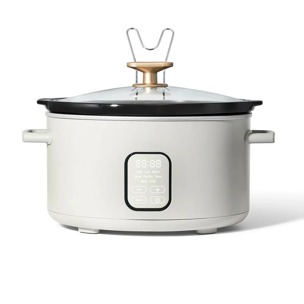 

Quart Programmable Slow Cooker, White Icing by Barrymore