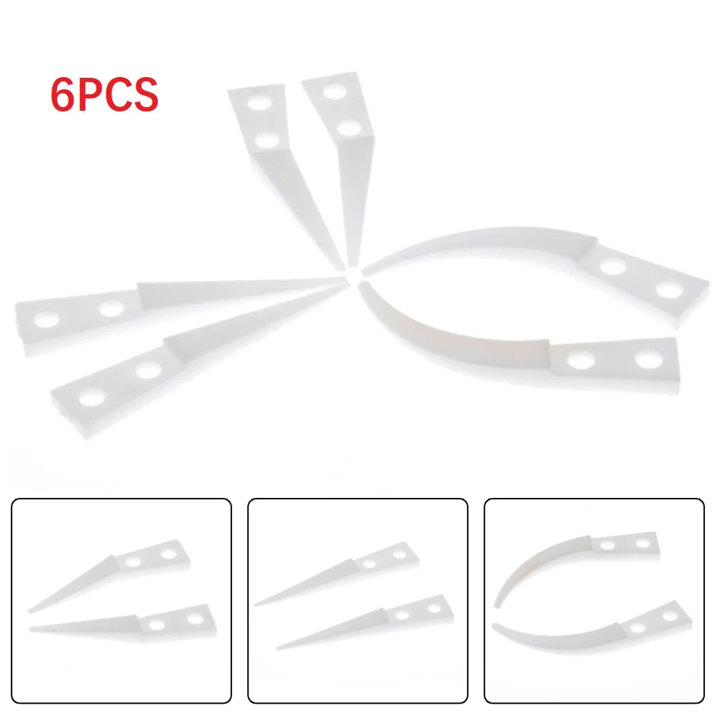 

Household Products Tweezers Tip Hand Tools White Straight 6pc High Temperature Insulated Little And Big Curved