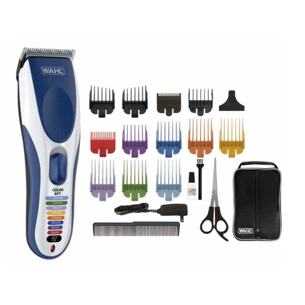 Wahl 09649-016 Color Pro-Rechargeable Hair & Beard Clipper-10 Taraklı - 60 Minutes Use-Wired working