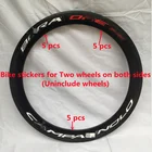 Наклейки для шоссейных велосипедов BORA ONE 35 50