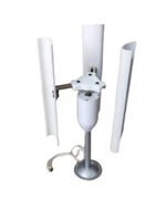 three phase permanent magnet generator vertical axis wind turbine model windmill toy night light making diy display