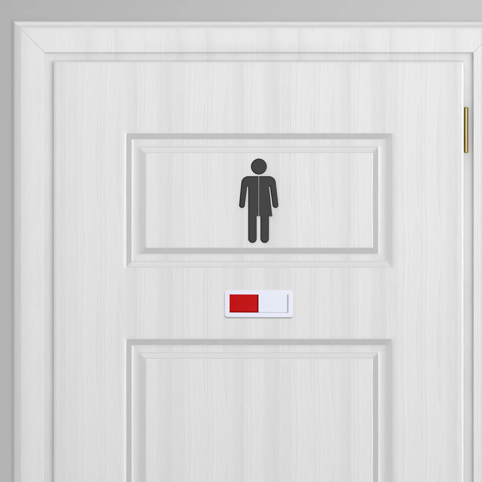 Креативная вывеска для офиса открытый слайдер индикатор конфиденциальности