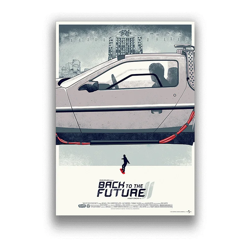 

Back to the Future Classic Movie posters and prints Pictures On The Wall Vintage Poster Decorative Home Decor Cuadros