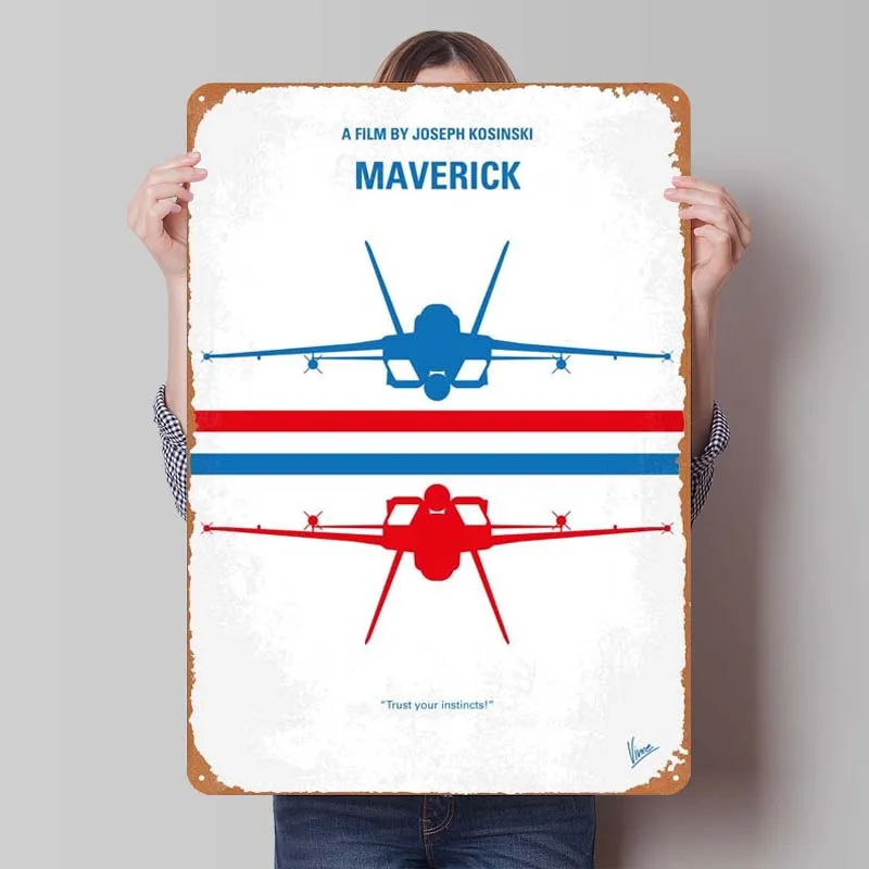 No1319 My TopTom жестяной знак классический кинопостер металлическая Настенная роспись