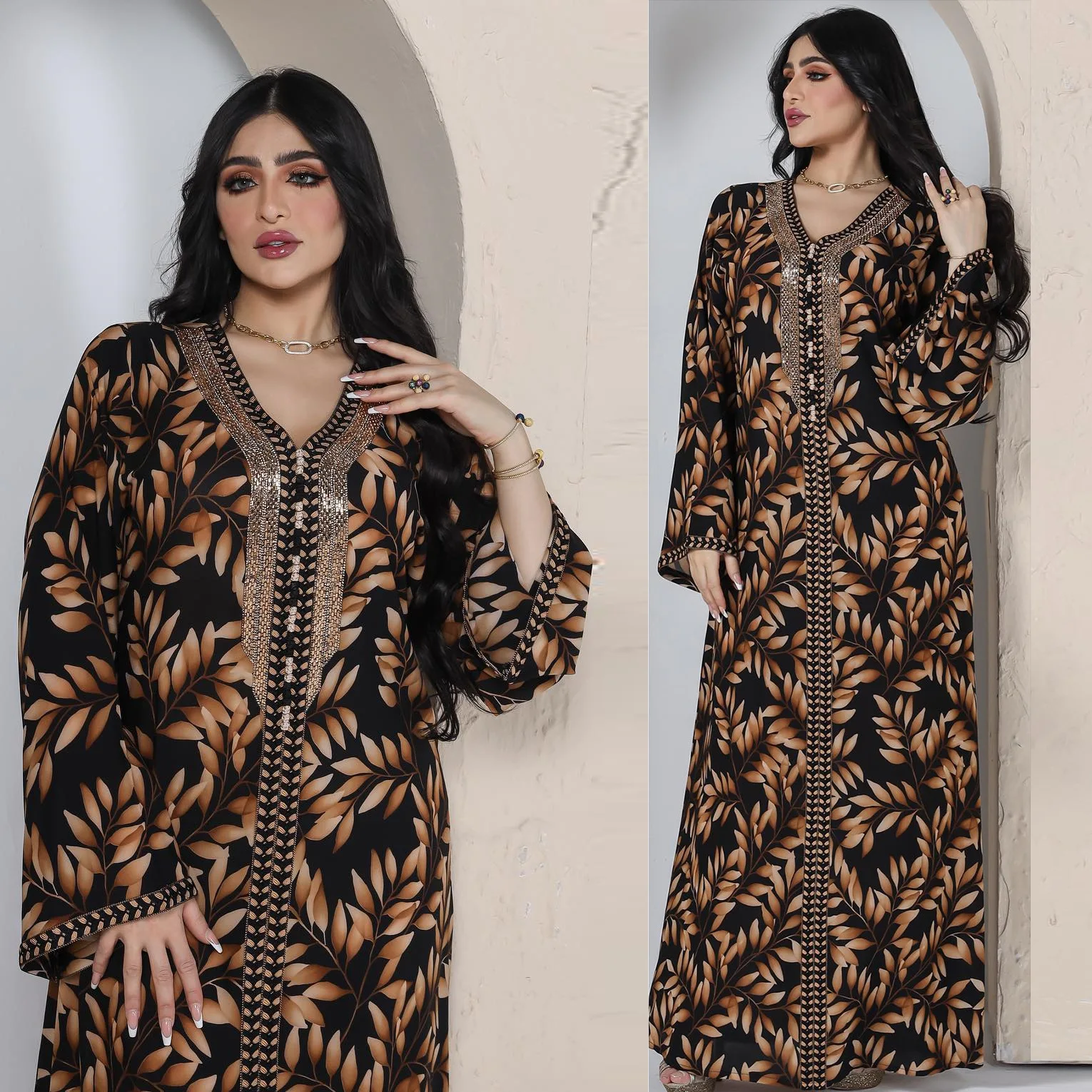 

Arab Robe Women Caftan Marocain Abaya Dubai Turkey Islam Muslim Dress African Dresses Longue Musulmane Vestidos Largos Femme