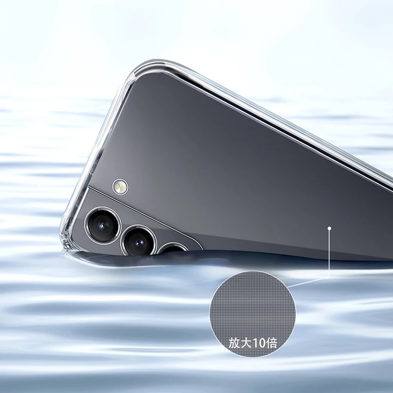 Прозрачный чехол для Samsung S23 S22 S21 S20 FE Ultra Pro Lite S10 S10E S9 S8 Plus