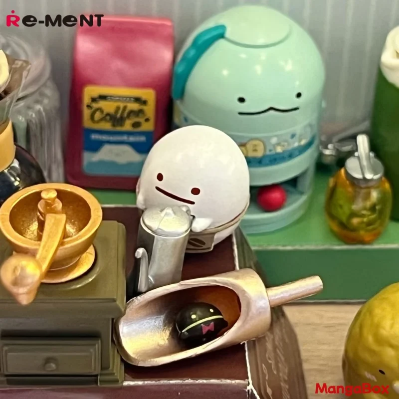 Фото Re-Ment Corner Creatures, слепая коробка для чайной и кофейни — модное украшение для рабочего стола, коллекционная игрушка №4