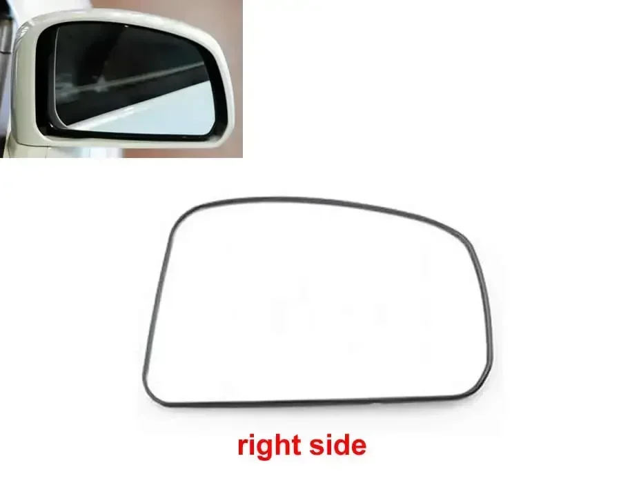 Автомобильные зеркала для Nissan Tiida 2005-2009, автомобильные аксессуары, наружное боковое зеркало заднего вида, отражающая стеклянная линза с подогревом