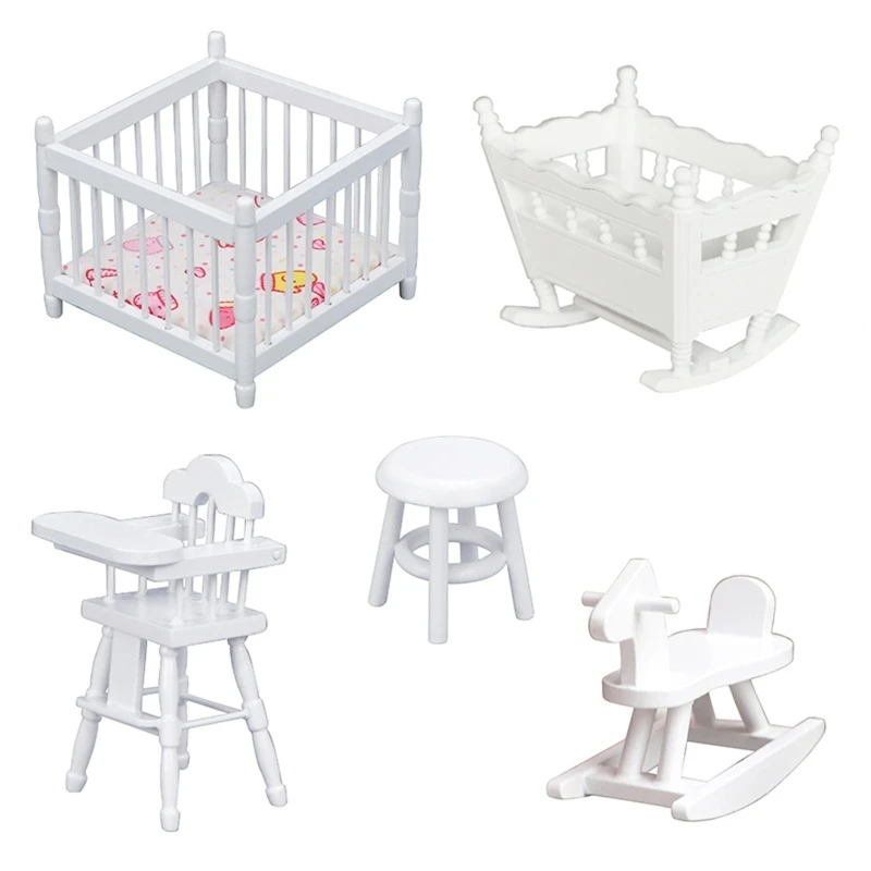 

Модель игрушечного кресла L21F 1:12, модель стула для ролевых игр, модель кукольного домика, мебель, аксессуары для игрового домика