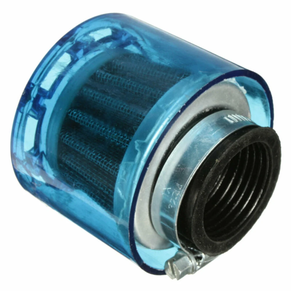 

45mm Air Filter With Cover Waterproof 50-125CC Off-road Motorcycle ATV ATV Scooter Modification Universal Modification Blue