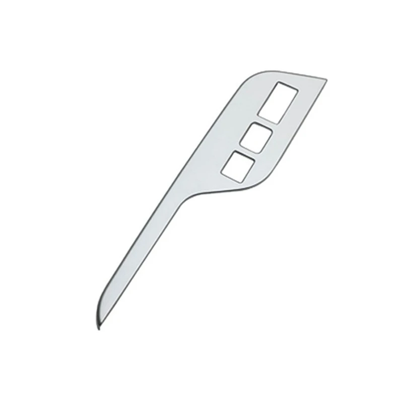 For NISSAN SERENA C28 2023 2024 RHD Central Control Gear Shift Cover Air Conditioning Trim Replacement Parts Silver