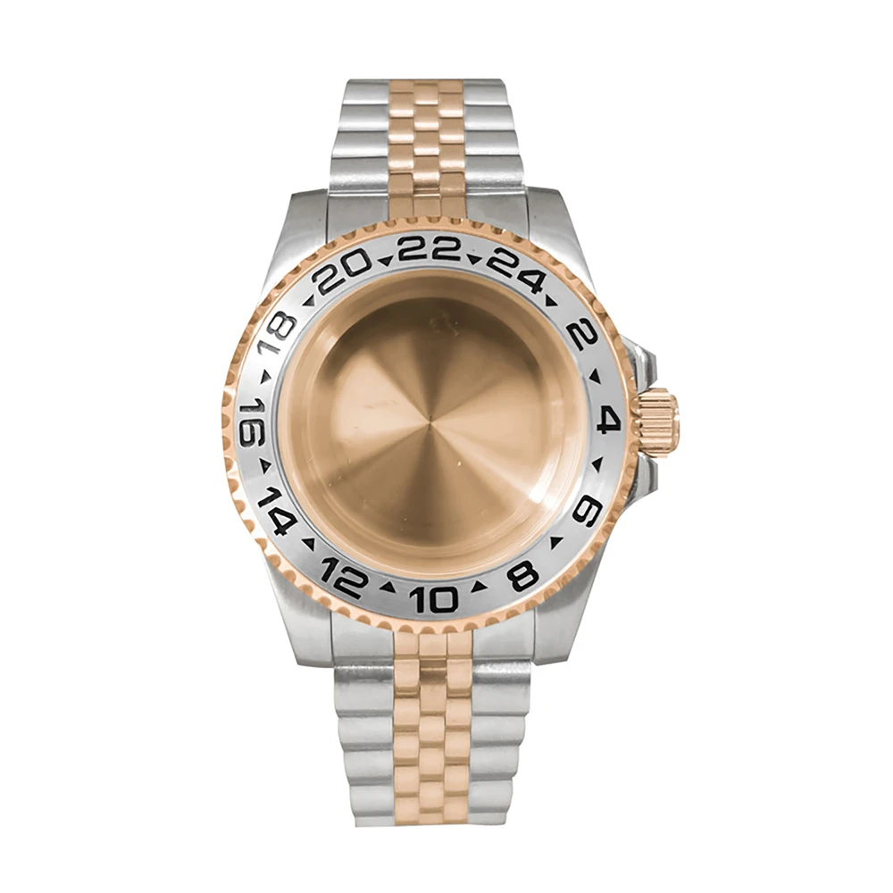 40 мм водонепроницаемый чехол SUB браслет юбилей сапфировое стекло 38 GMT БЕЗЕЛЬ для