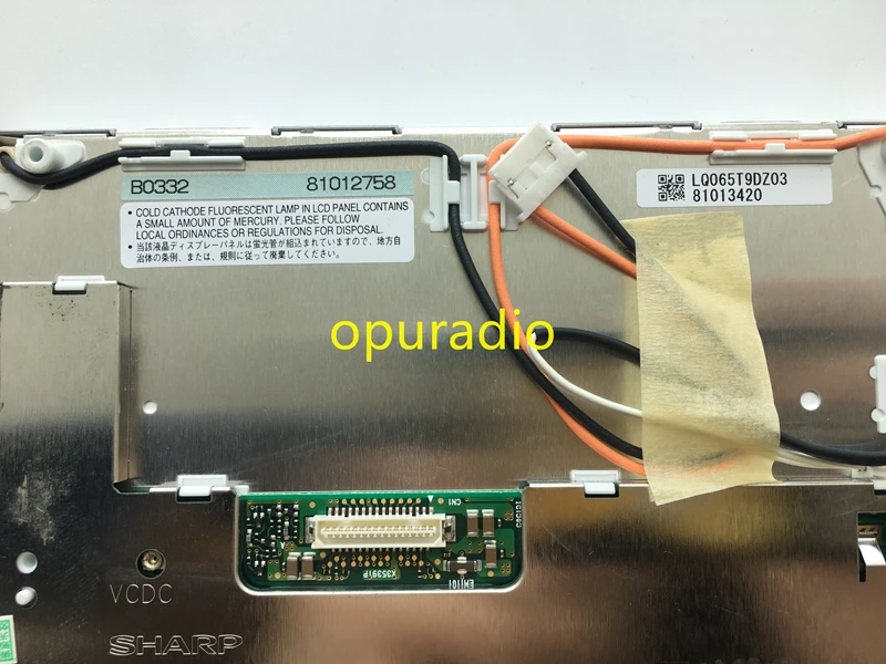 Бесплатная доставка LQ0DAS1794 LQ065T9DZ03 LQ065T9DZ01 оригинальный 6 5 дюймовый TFT ЖК-экран для