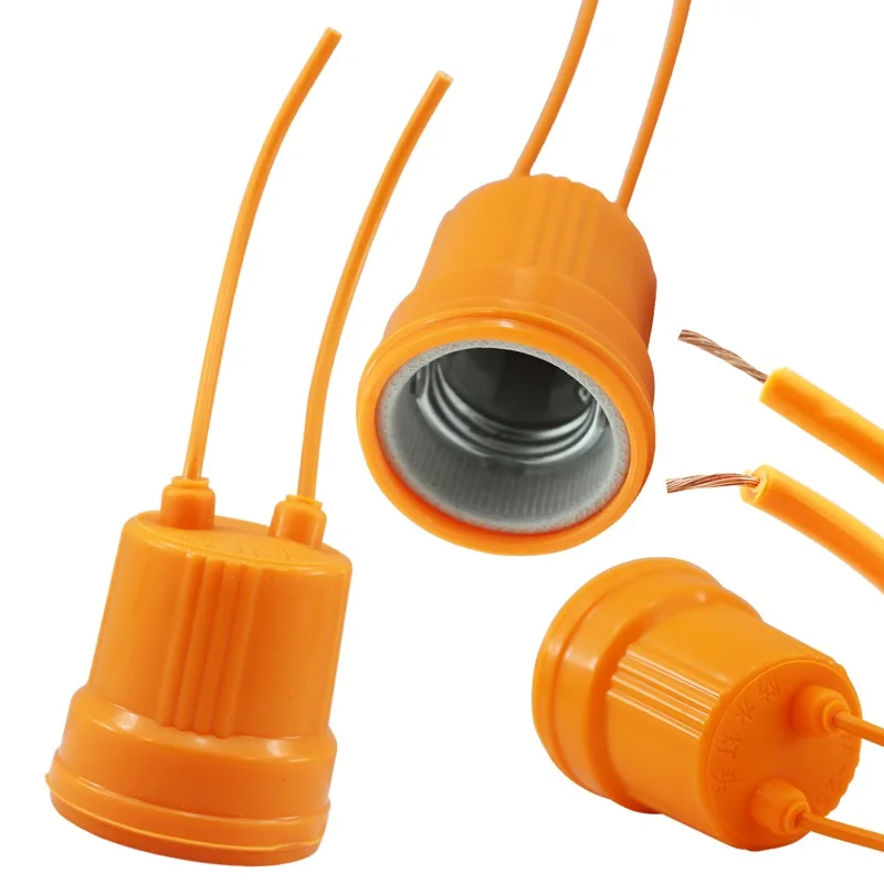 

Outdoor Lighting Fitting E27 Socket Bulb Base DIY Waterproof Lamp Holder Lights holder 110v-220v