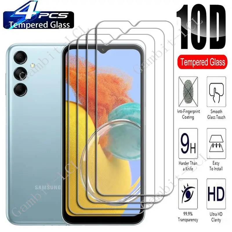 

4PCS For Samsung Galaxy A04s 6.5" Screen Protective Tempered Glass On GalaxyA04s A04 s SM-A047F Protection Cover Film