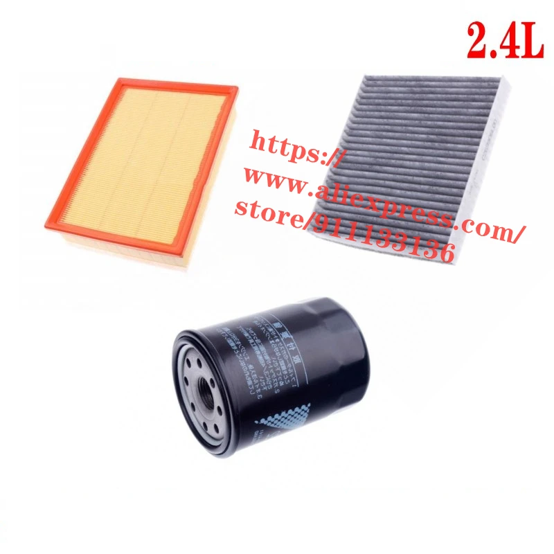 

3pcs/set Filter Set for 18-21 DFM DongFeng Rich/Ruiqi P11 Pick-up 2.4L Air Filter&Oil Filter&Cabin Filter