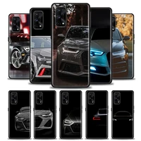 phone case for realme xt gt gt2 5 6 7 7i 8 8i 9i 9 c17 pro 5g se master neo2 soft silicone case cover a audi luxury cars