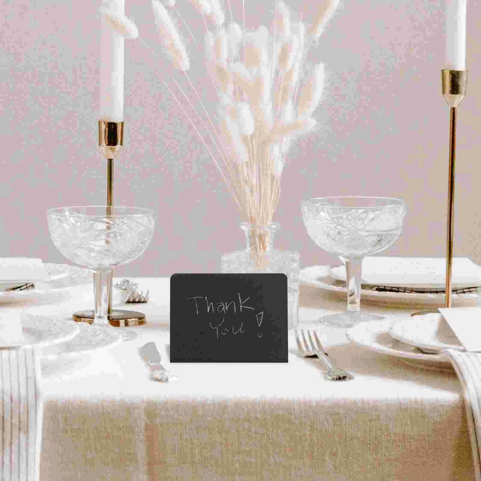

Mini Blackboard Sign Chalk Board Sign Mini Chalkboard Small Standing Message Chalkboards Table Display