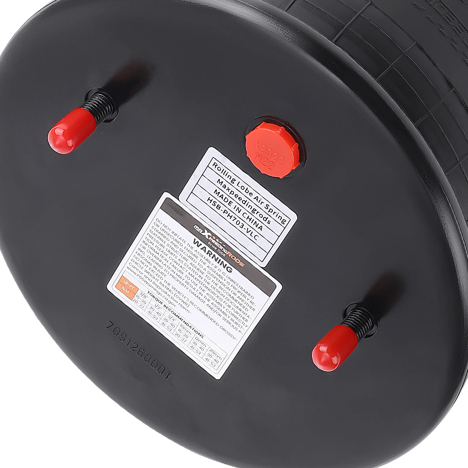 Мешок сильфона с пневматической пружиной для Firestone W01-M58-8613 Goodyear 1R11-703 пружинная