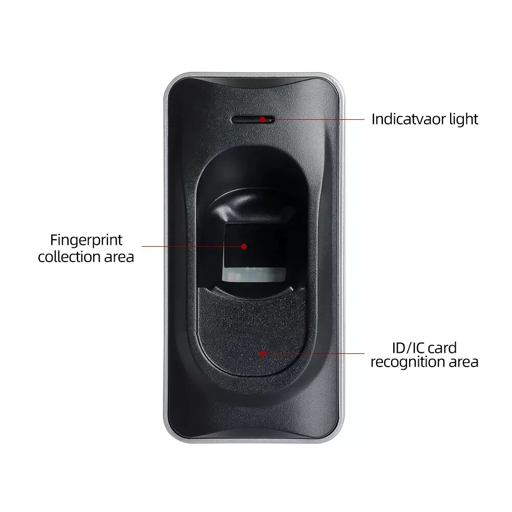 RS485 Slave ZK FR1200 USB биометрический ПК считыватель отпечатков пальцев сканер usb leitor
