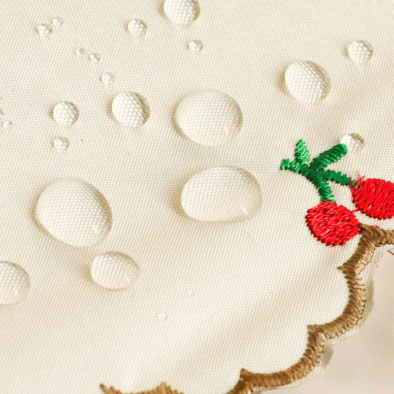 Вышивка женский роскошный складной автоматический художественный Зонт открытый