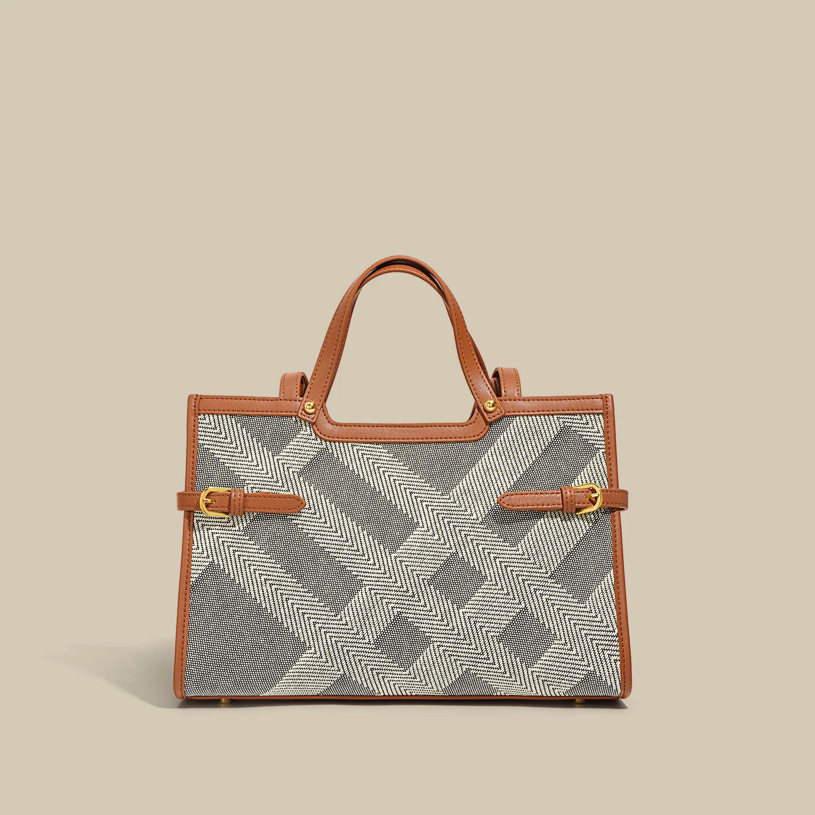 Large Capacity canvas genuine leather tote bag handbags for women 2022 designer luxury Hasp shoulder bags Fashionable hand bag