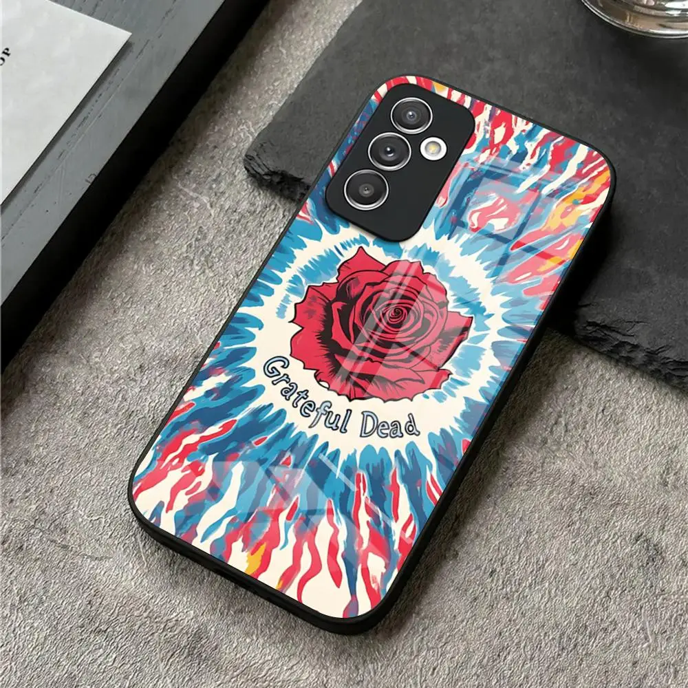 Фото Band G-Gratefuls D-Deads Phone Case For S24 Ultra Samsung S26 S23 Fe S25 S22 S20 S21 Plus A54 A34 A53 A16 Glass Cover №3