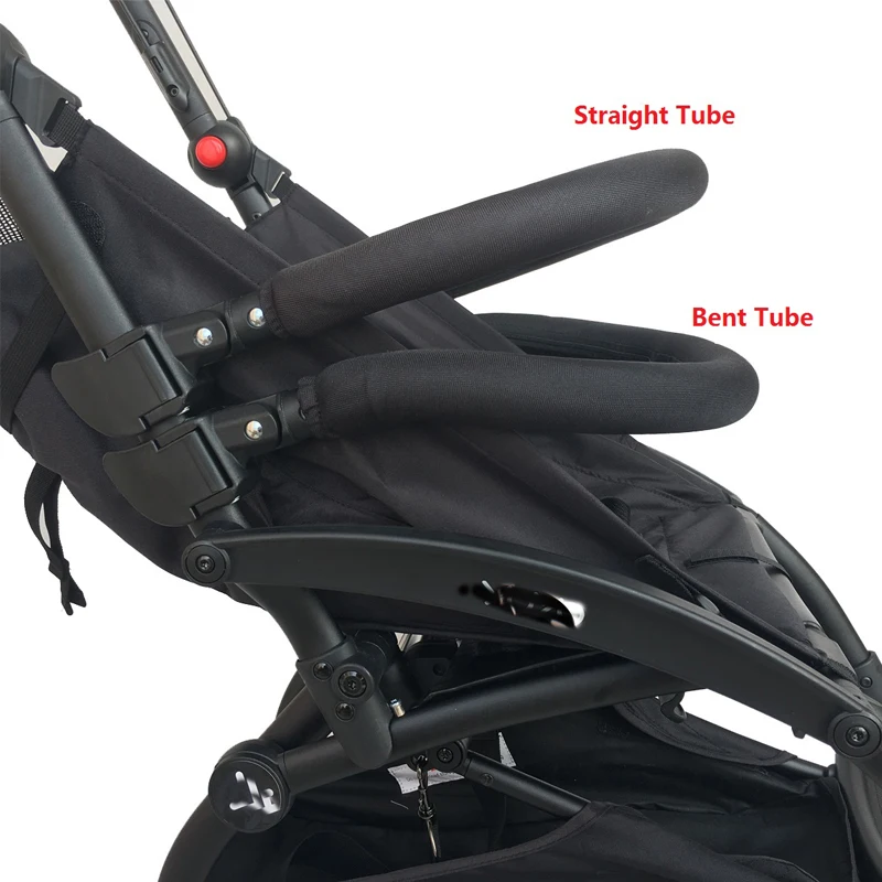 Детская коляска аксессуары подлокотник для Yoya изогнутая трубка бампер для Babyzen Yoyo коляска поручень для Babytime Babythrone Vovo Vinng