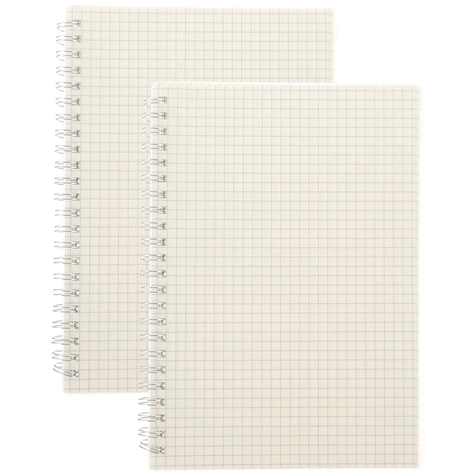 

2 Pcs A5 Notebook Paper Notebook Spiral Work Magazine Math Iron Convenient Journaling Notebooks Notepad Office