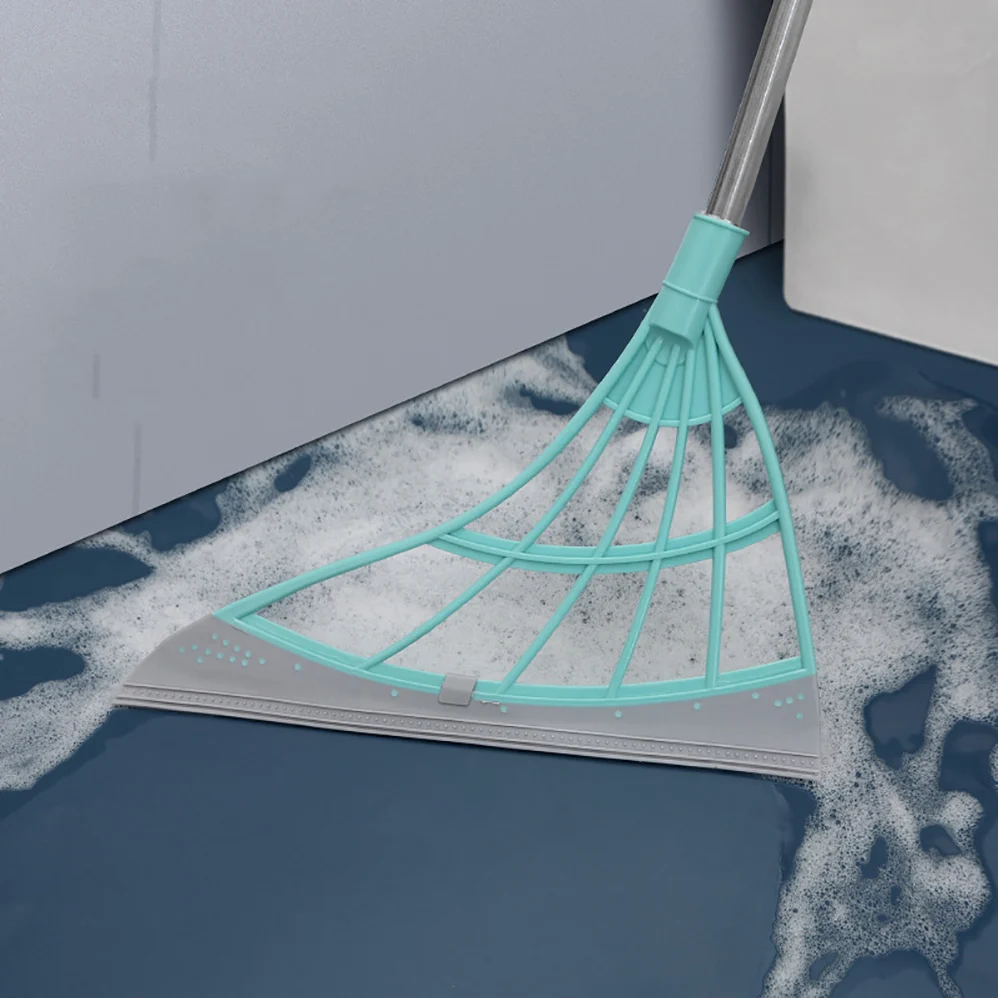 

New Magic Broom Wiper Mop Foldable Multifunctional Creative Bathroom Household Cleaning Tool Glass Floor Wiper Silicone Broom