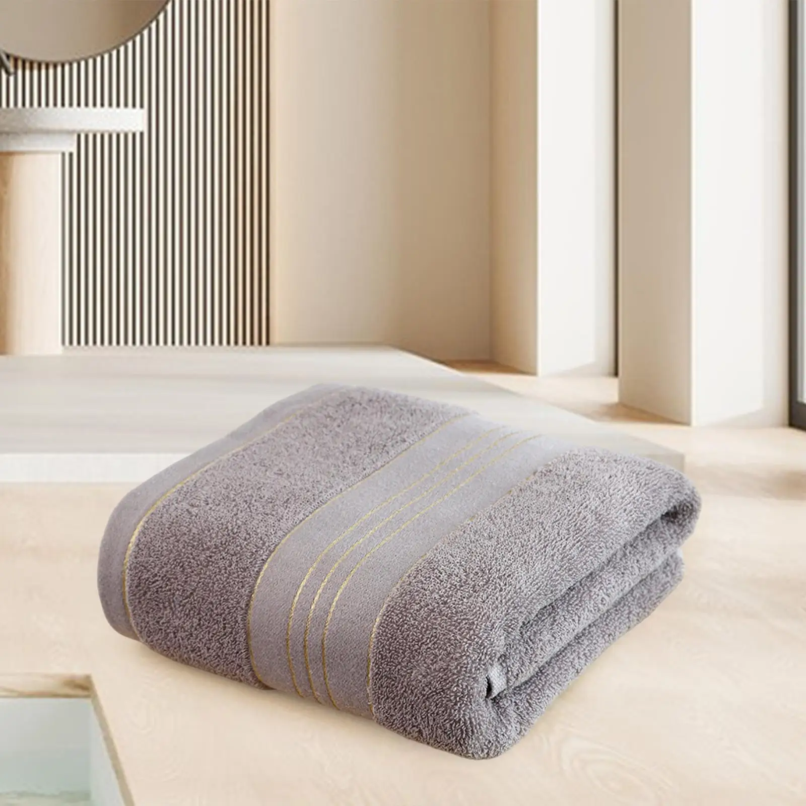 Хлопковое быстросохнущее полотенце 140x70 см