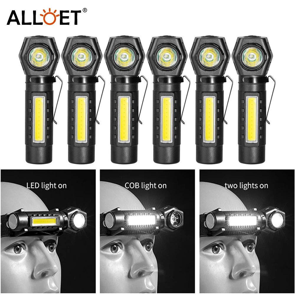 

Фонарь налобный светодиодный с COB матрицей и USB-зарядкой, 5 Вт/1600 мАч