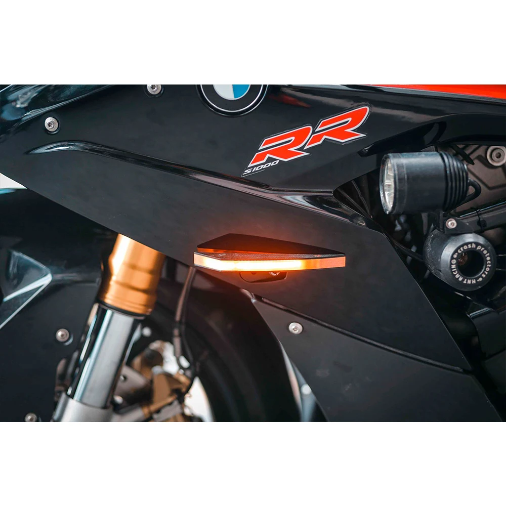 Комплект передних указателей поворота мотоцикла для BMW S1000RR S 1000 RR 2010-2019 HP4 2013-2016