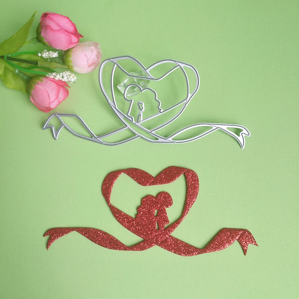 Новый силуэт ко Дню матери вырубные штампы украшение для скрапбукинга тисненое