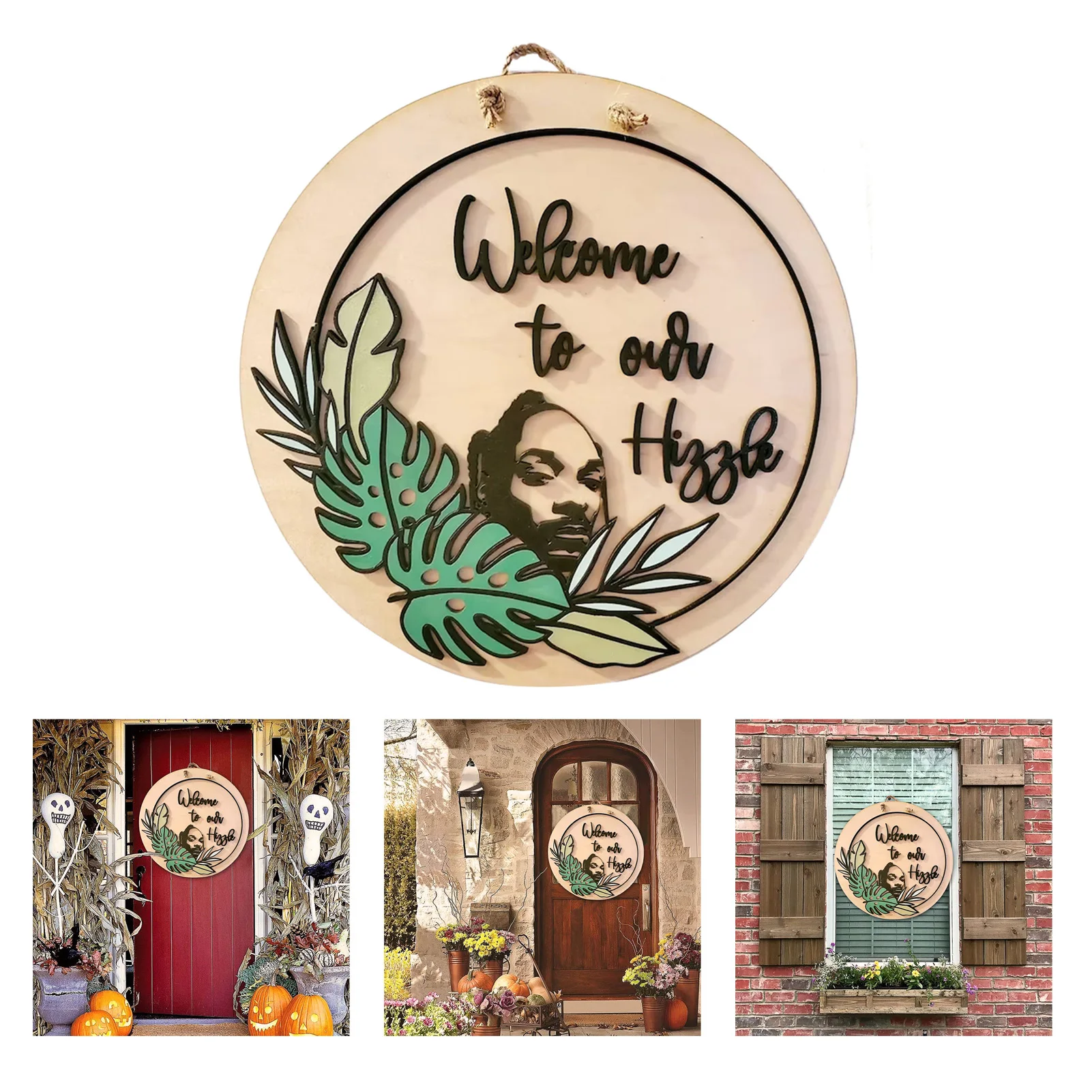 

Home Wooden Wall Hanging Add Home Warm Atmosphere Sign for Home Living Room Decoration