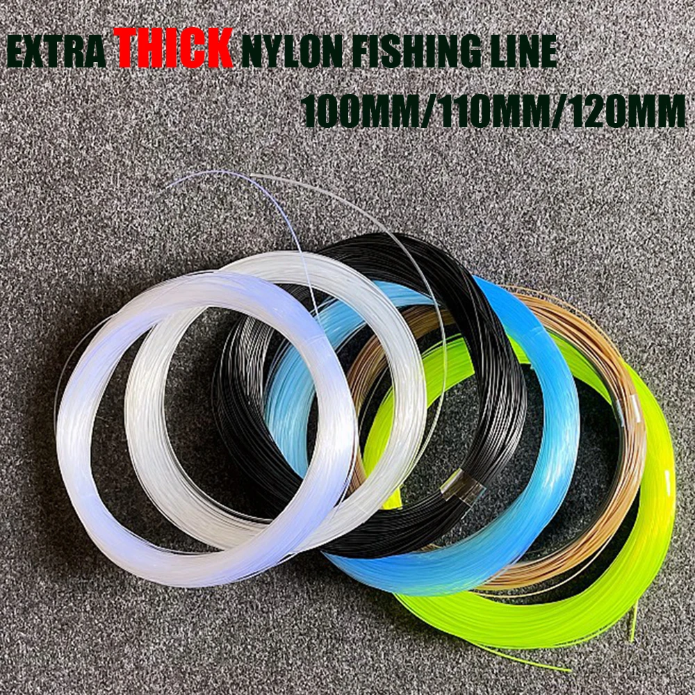 Прочная нейлоновая однонитевая рыболовная леска большого размера аксессуары