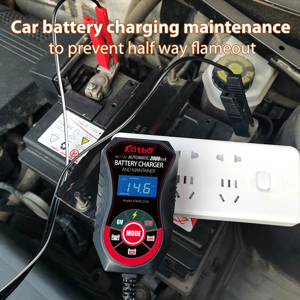 

Battery Charger Intelligent Fast Power Pulse Repair Chargers Battery-chargers Smart Motorcycle Chargers UK Plug