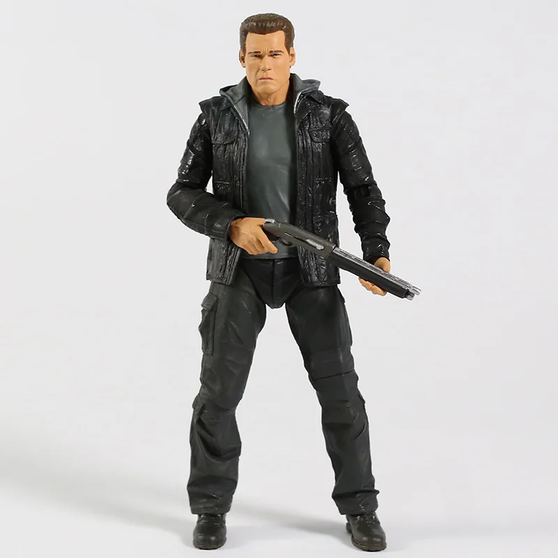 

NECA Terminator Genisys T-800 Guardian эндоскелет подвижная сборная фигурка модель игрушка