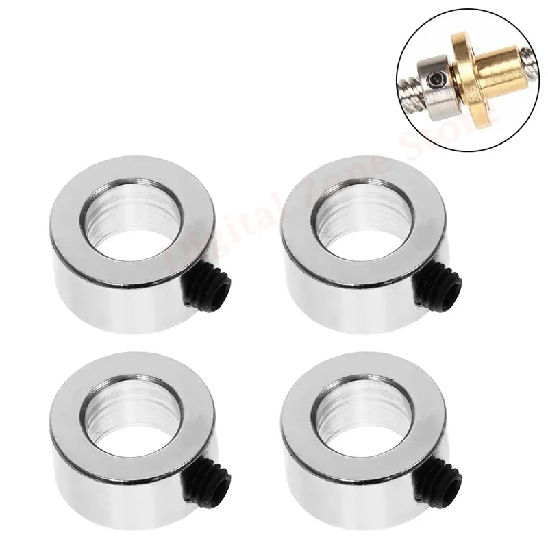 

4Pcs Openbuilds 8mm T8 Lead Screw Shaft Lock Collar Ring Isolation Column Lock Axle Collar Clamp Screw Set 3D Printer Parts