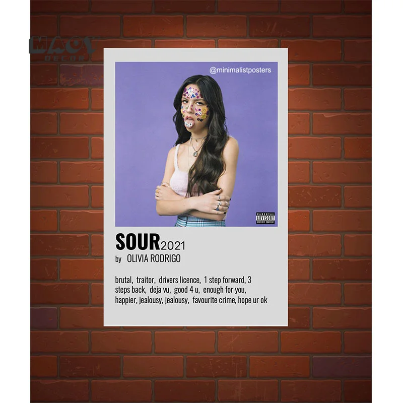 

Tv Show Music Band Poster 80s Retro Canvas Prints Star Kurt Cobain Wall Art Home Decoration Aesthetic Kawaii Room Decor Canvas