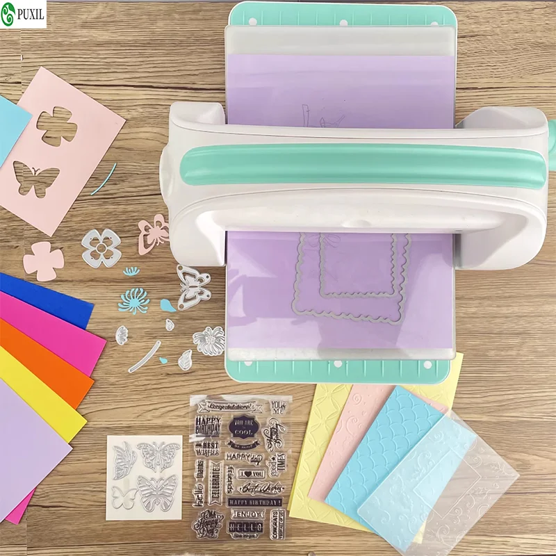 Ручная высекальная машина для тиснения мини открытие скрапбукинг ручная работа