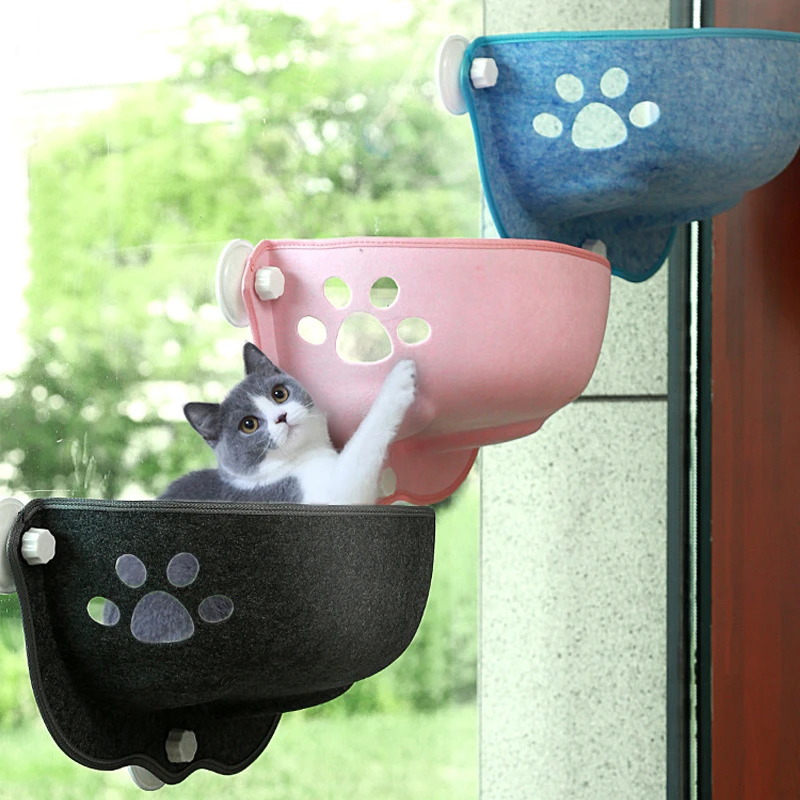 

Новинка, подвесное сидение для солнечного окна, гамак для кошек с подушкой, подвесная кровать для сна для домашних животных