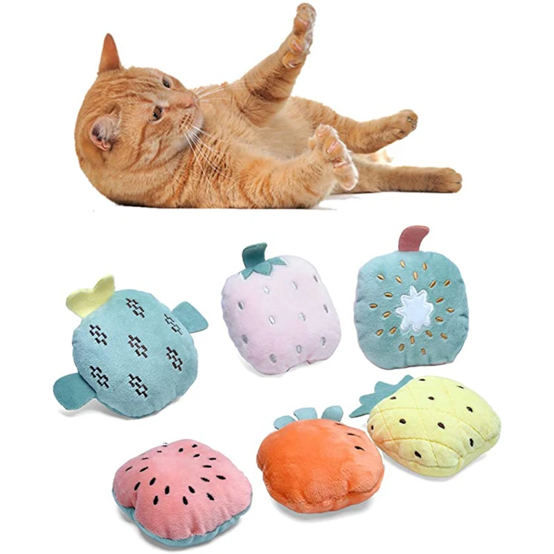 

Жевательные игрушки для щенков, собак, фрукты, пищащие игрушки для кошек, домашних животных, плюшевые Аксессуары для тренировок