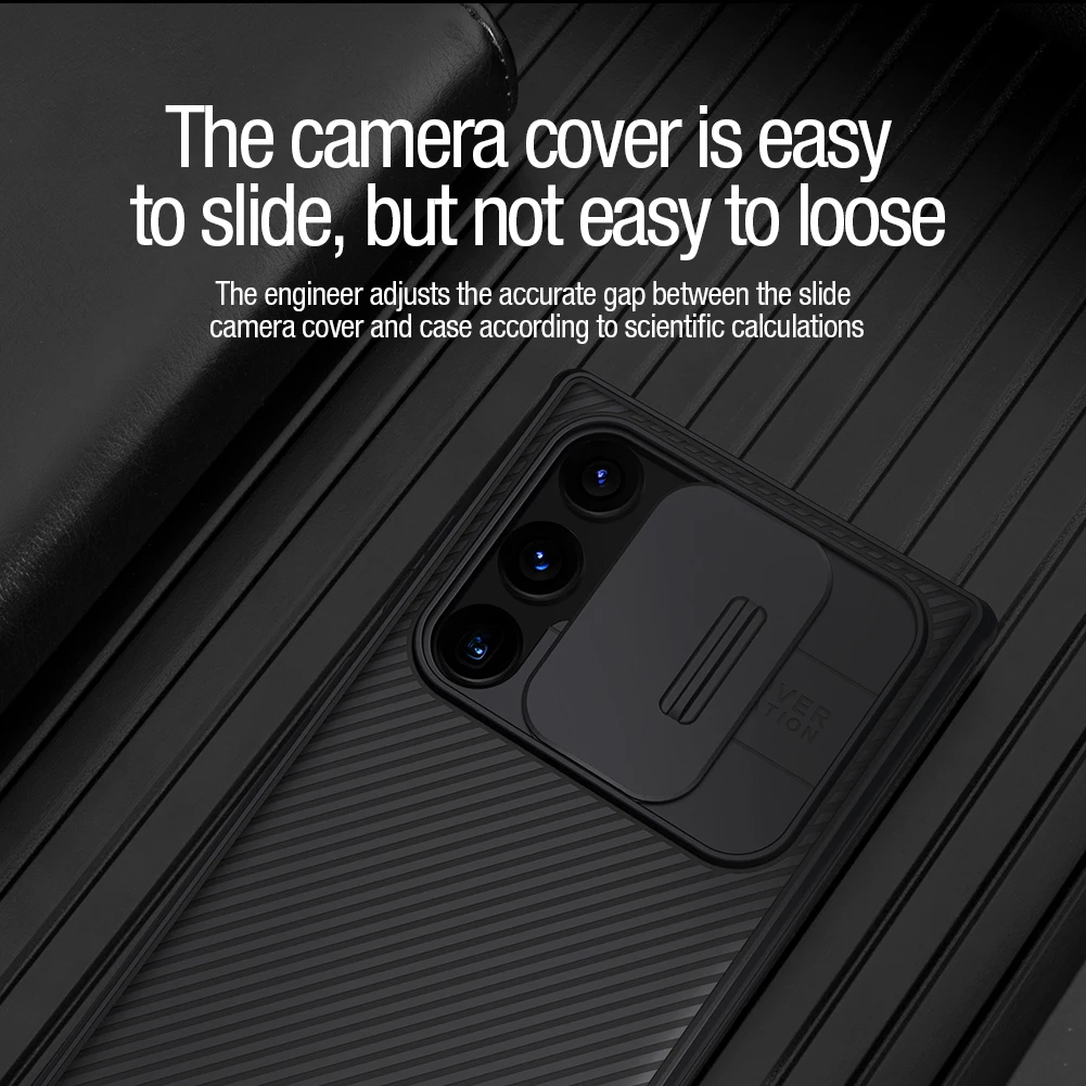 Nillkin for Samsung Galaxy S22 Ultra, CamShield Pro Magnetic Casewith Slide Camera Cover Protector PC+TPU Cover