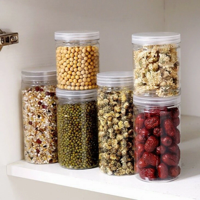 

Food Storage Containers Kitchen Storage Items Plastic Sealing Food Container With Cover Preservation Fresh Pot Boxes Organizer