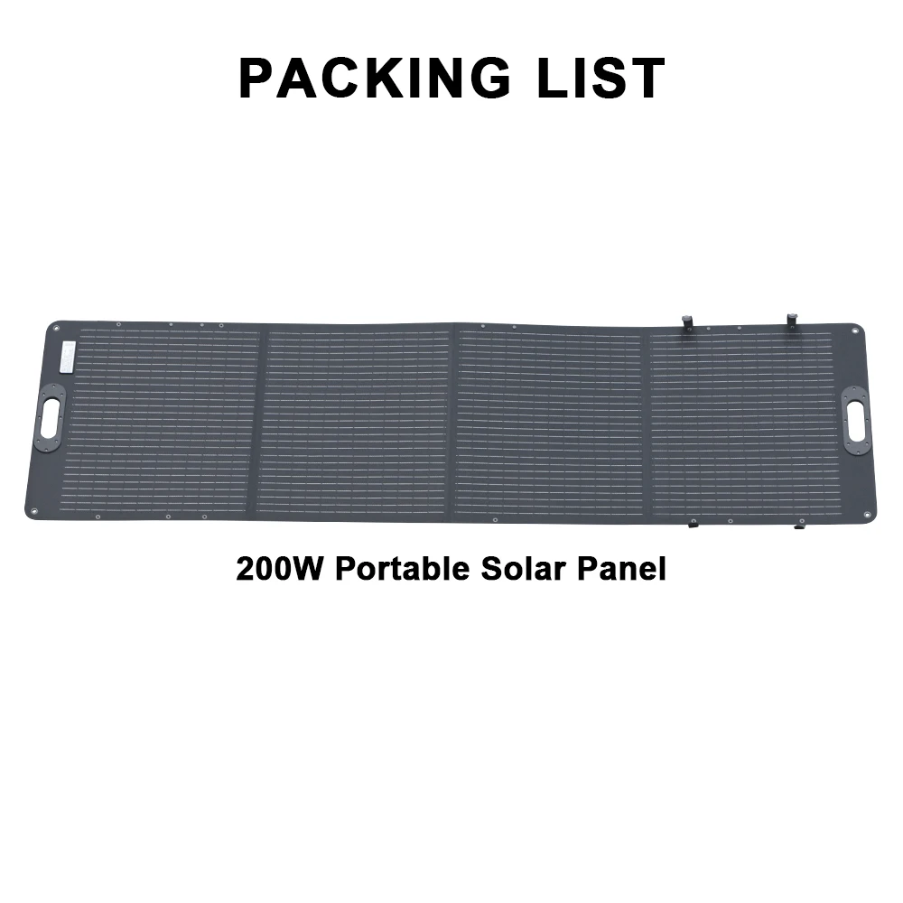 

Солнечная панель Cakosimo 200 Вт ETFE